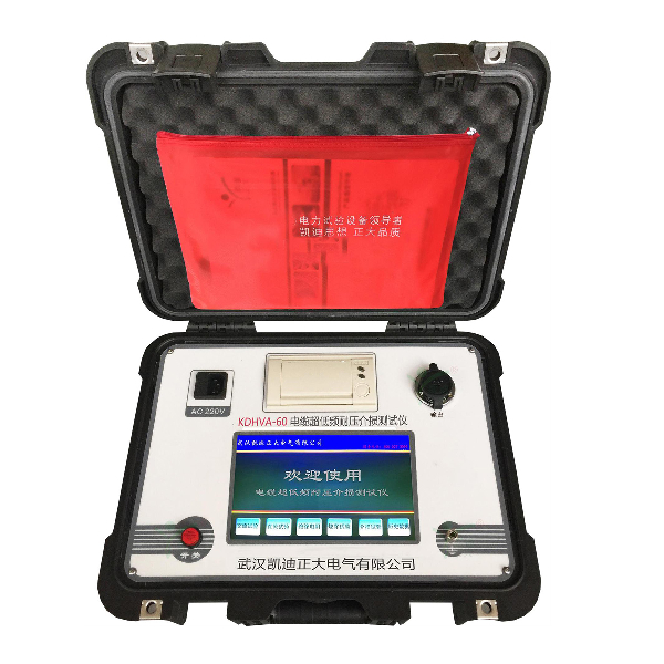 KDHVA-60 cable ultra-low frequency voltage dielectric loss tester