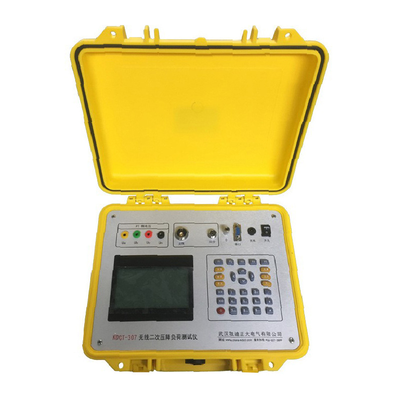 Wireless secondary voltage drop load tester