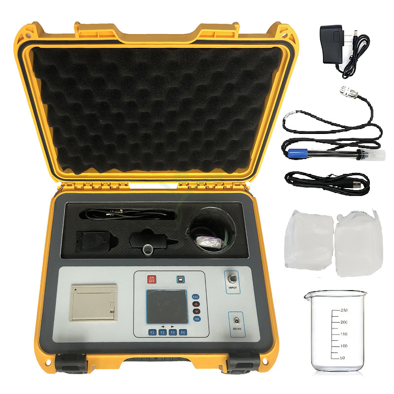 Intelligent conductivity salt density tester