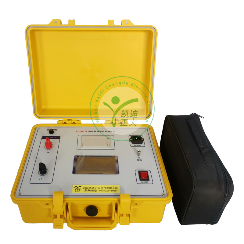 Kdkr-zl direct current resistance tester for conductive shoes