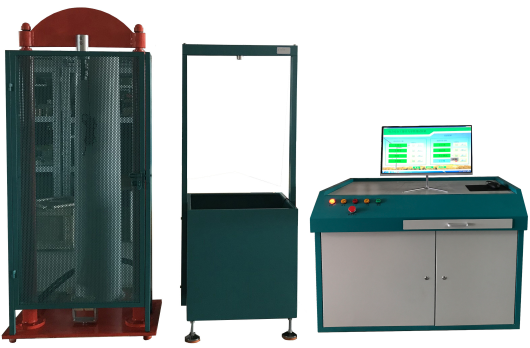 Mechanical properties testing machine for electrical safety equipment