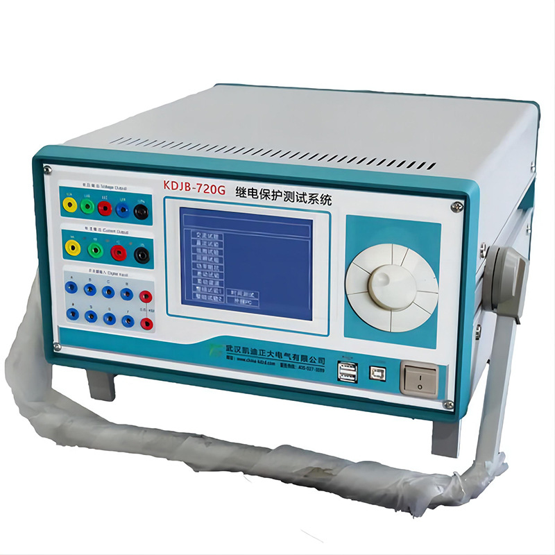 Interface description of harmonic superposition testing unit for relay protection tester