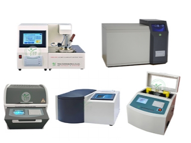 Closed flash point tester and other equipment ready for export to the United States