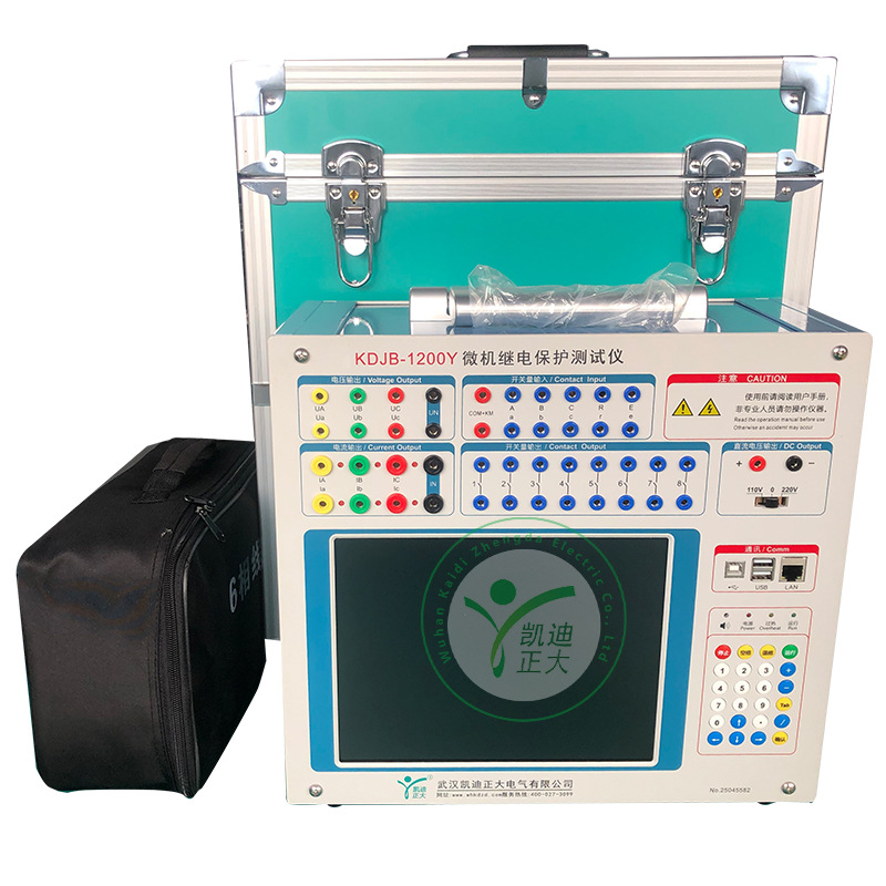 KDJB-1200Y Six-Phase Microprocessor Relay Protection Tester – Secondary Protection Calibration Instr
