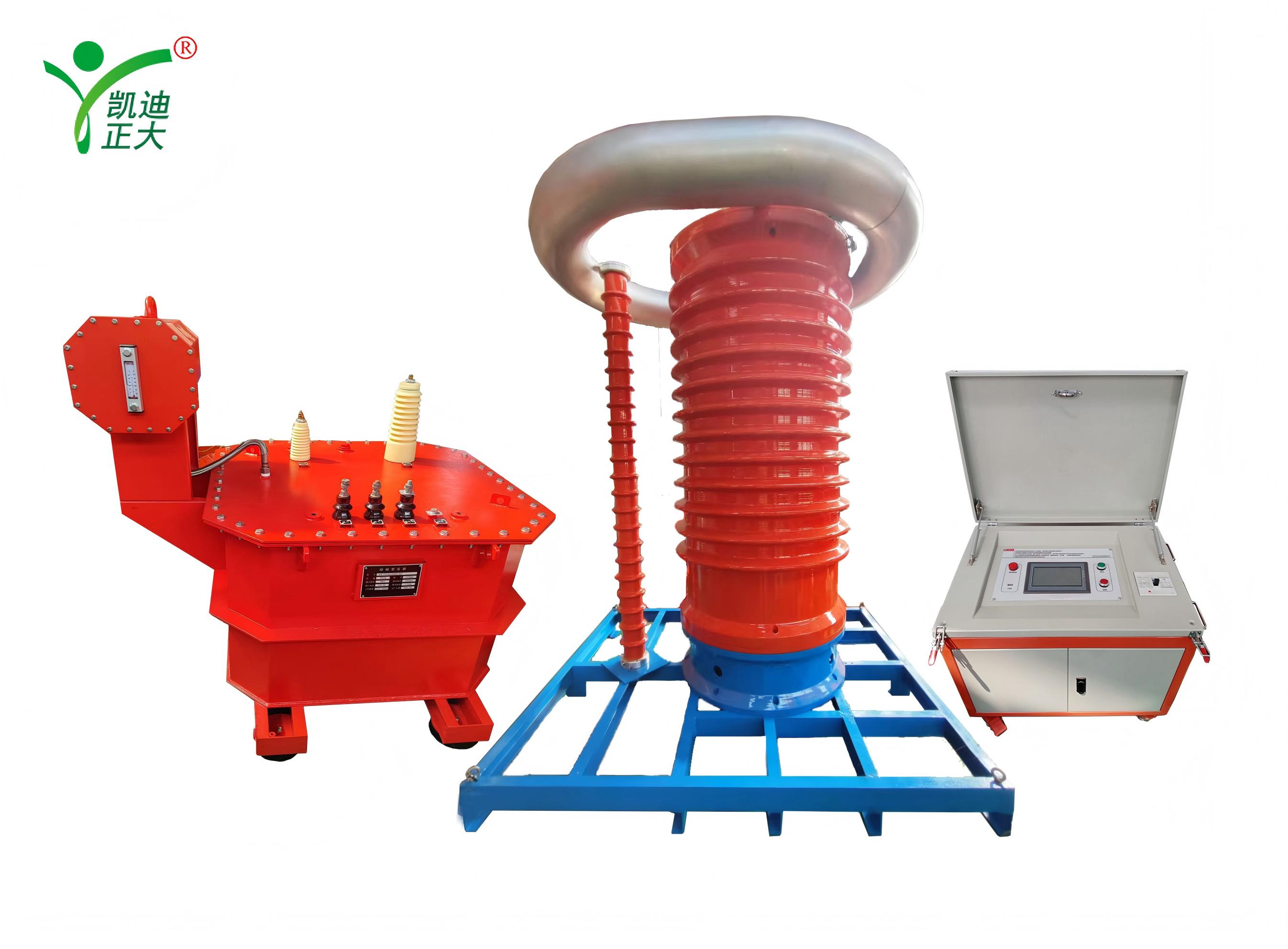 BPXZ-1500kVA 500kV Variable Frequency Series Resonant Withstand Voltage Test System