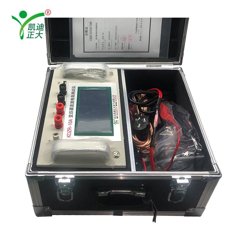 KDZR-10A Transformer DC Resistance Tester (Lithium Battery Powered)