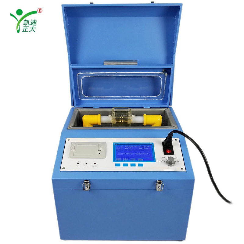 KDJJC-80B Insulating Oil Dielectric Strength Tester for power industry testing.