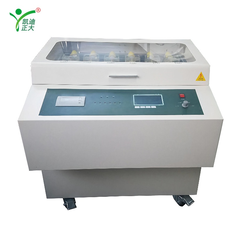 KDJJC-6A 6-cup Insulating Oil Dielectric Strength Tester for power testing.