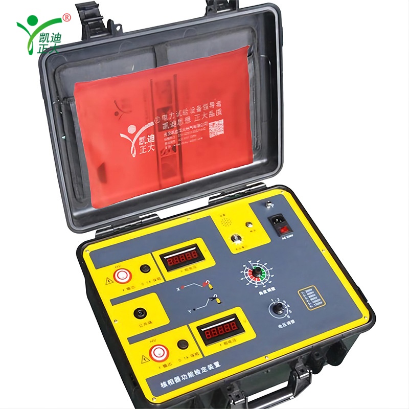 KDJS-HX High Precision Phase Verifier Calibrator with Overcurrent/Overvoltage Protection