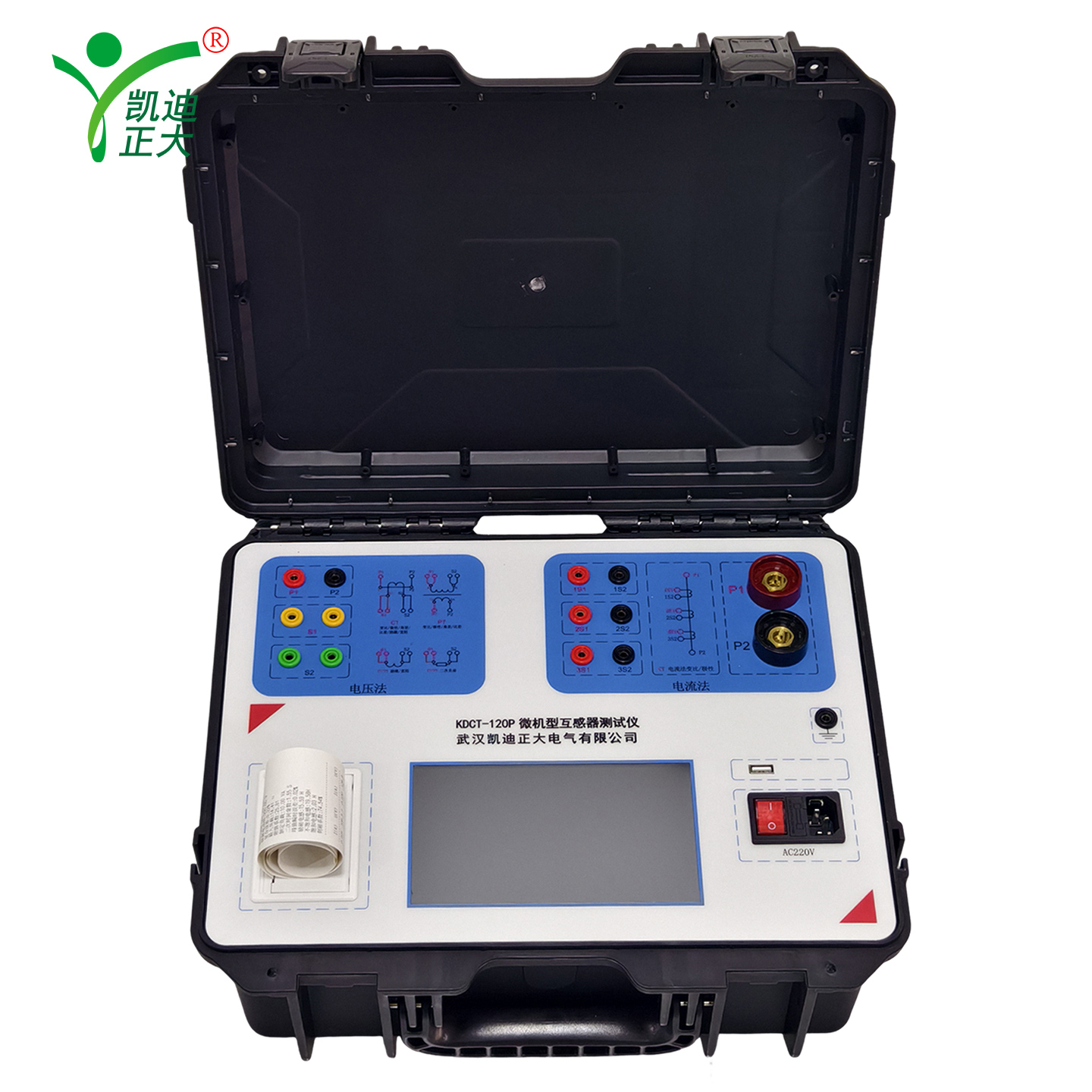 KDCT-120P Transformer Comprehensive Tester | CT/PT Analyzer with Variable Frequency Technology