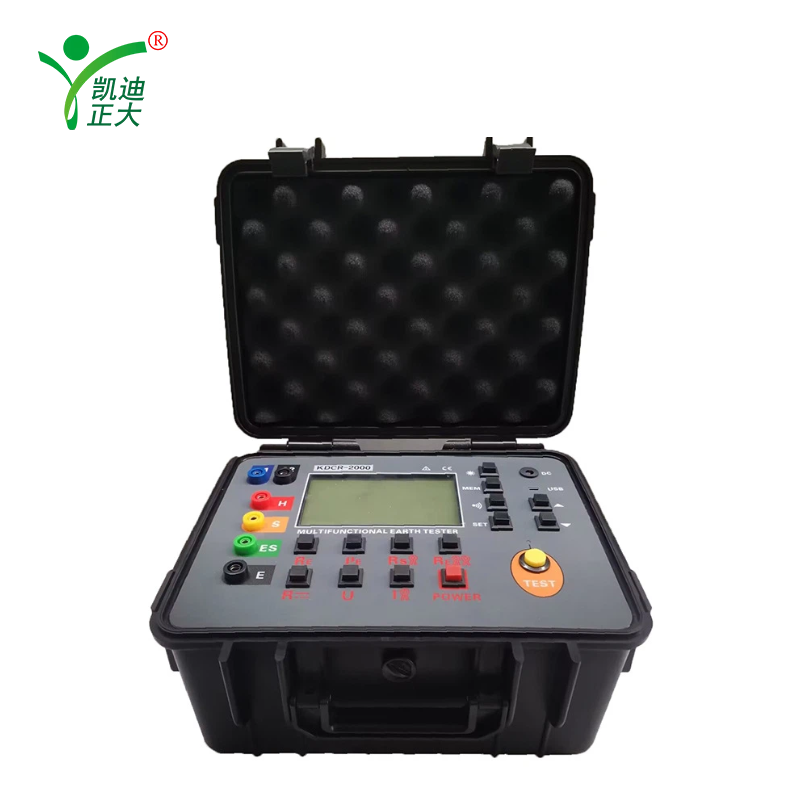 KDCR-2000 Double Clamp Ground Resistance Tester