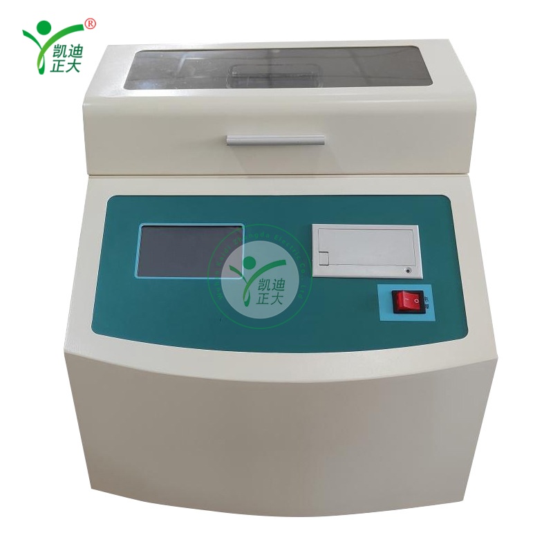 KDJJC-G Insulating Oil Dielectric Strength Tester for transformer oil voltage withstand testing.