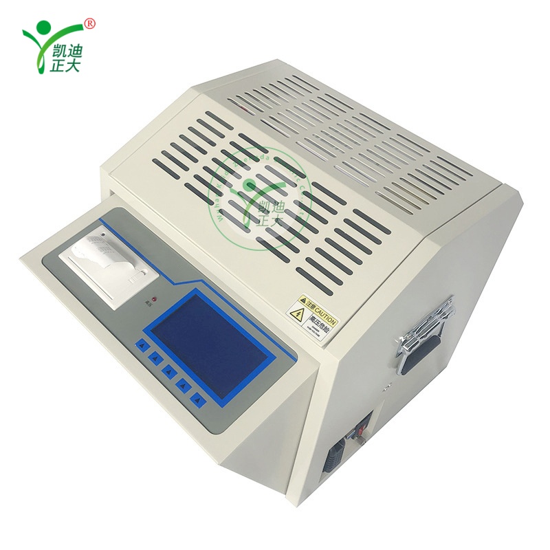 KDJJC-100kV Automatic Insulating Oil Dielectric Strength Tester for power testing.