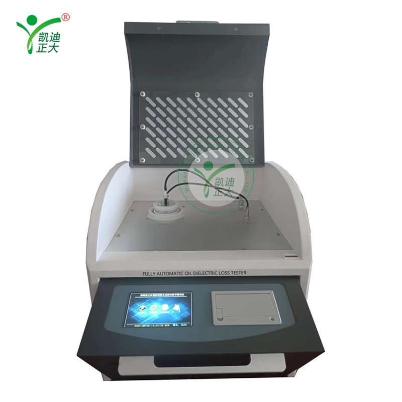 KD610G Insulating Oil Dielectric Loss & DC Resistivity Tester for power industry testing.