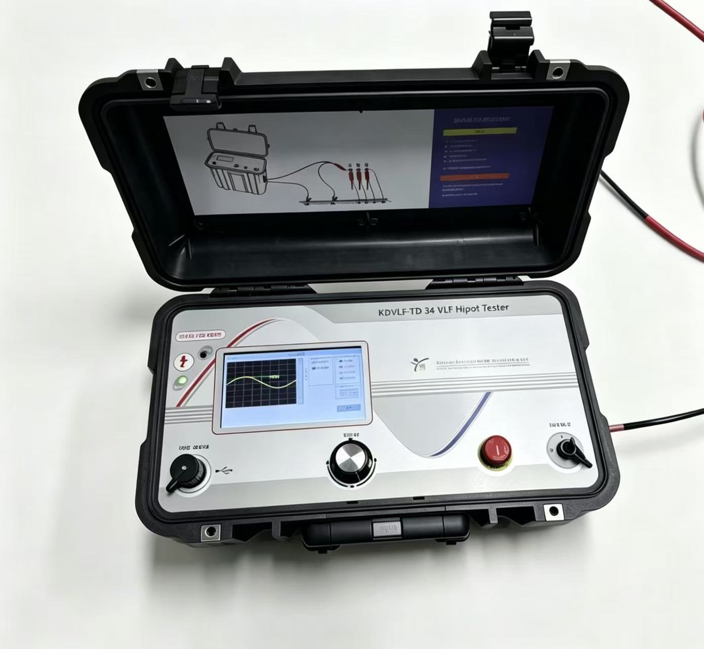 KDVLF-TD VLF Test System for Medium Voltage Cable Diagnostics